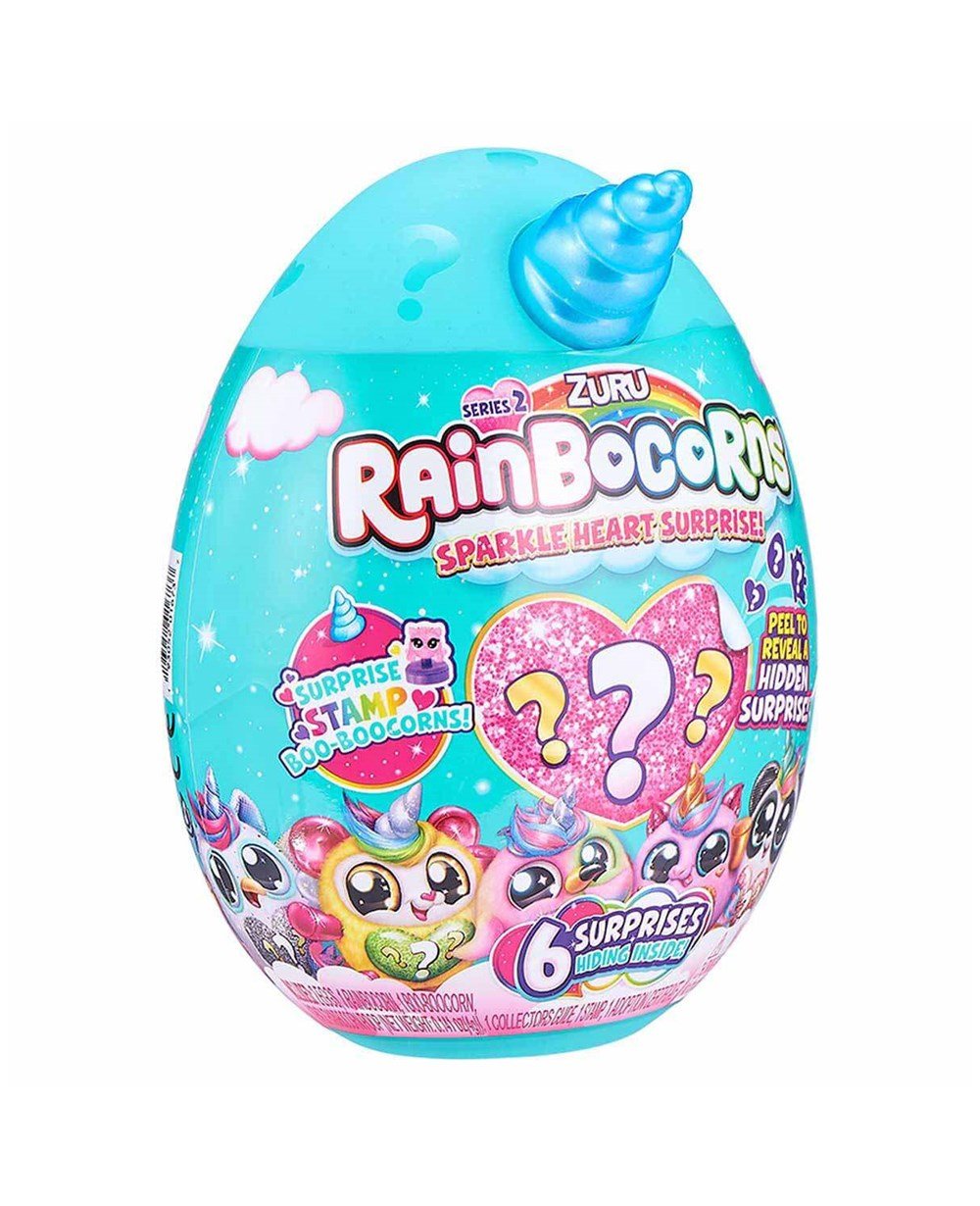 Breadcrumbut, Giochi Preziosi, Rainbocorns Mini Işıltılı Kalp Sürprizi S2 RAR07000 - Mavi 15816