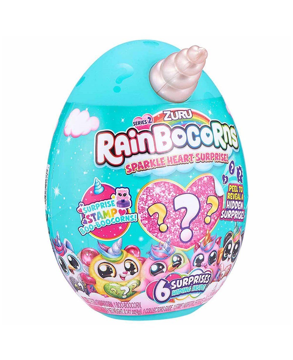 Breadcrumbut, Giochi Preziosi, Rainbocorns Mini Işıltılı Kalp Sürprizi S2 RAR07000 - Pembe 15816