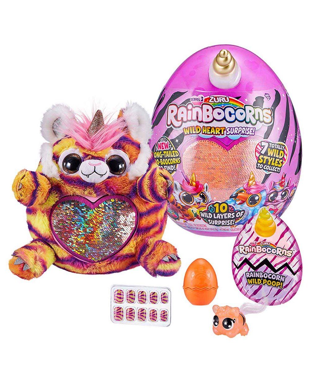 Breadcrumbut, Giochi Preziosi, Rainbocorns Wild Heart Süpriz Yumurta S3 RAR05000 - Turuncu Kalp 01048