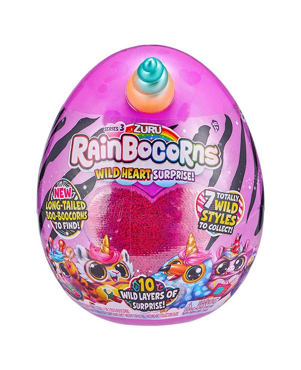 Breadcrumbut, Giochi Preziosi, Rainbocorns Wild Heart Süpriz Yumurta S3 RAR05000 - Mor Kalp 01048