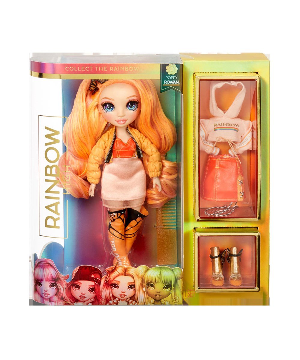 Breadcrumbut, Giochi Preziosi, Rainbow High Poppy Rowan 