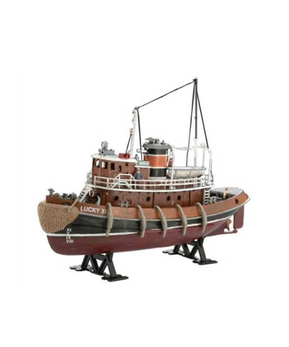 Breadcrumbut, REVELL, Revell 1:108 Harbour Tug Boat Maket Model Seti 65207