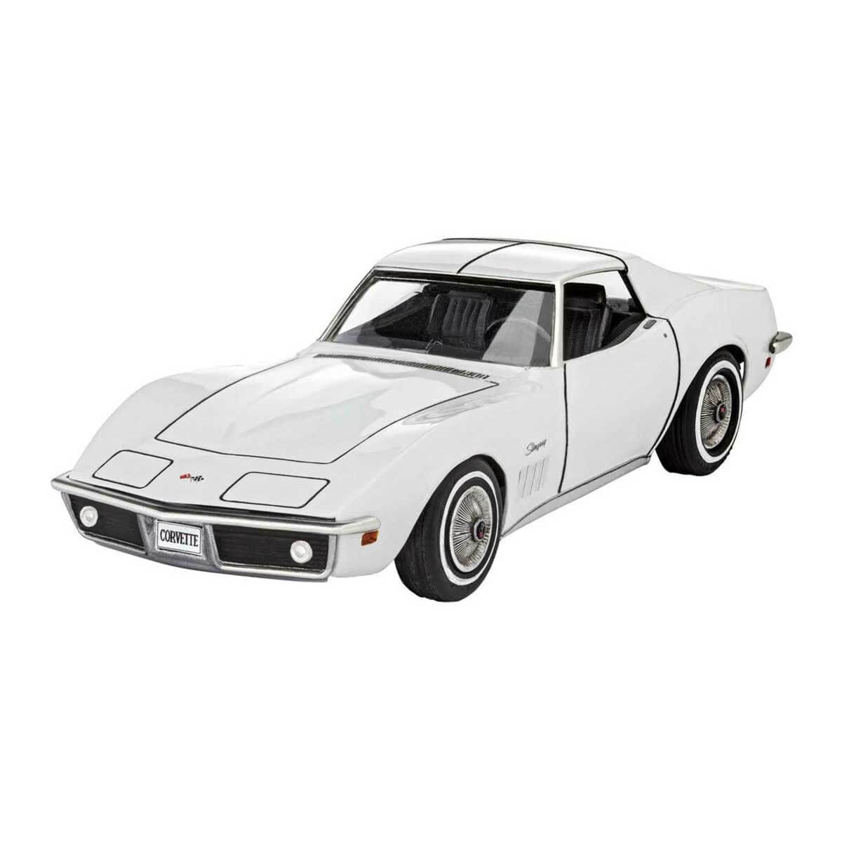 Breadcrumbut, REVELL, Revell 1:32 Corvette C3 Model Set Araba 67684