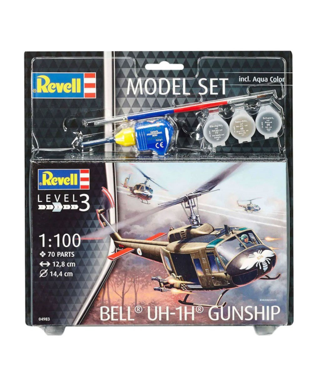 Breadcrumbut, REVELL, REVELL MODEL SET BELL UH-1H GUNSHIP