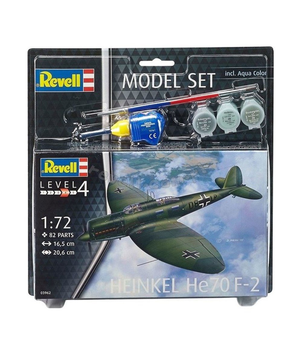 Breadcrumbut, REVELL, Revell Model Set Heinkel He70 F-2 63962