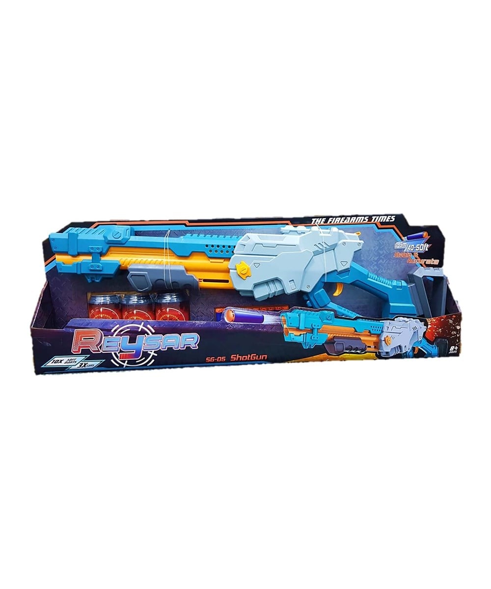 Breadcrumbut, Sunman, Reysar Shot Gun 10'lu Sünger Dart Atan Silah