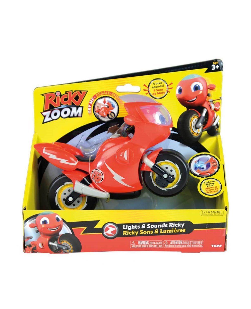 Breadcrumbut, Ricky Zoom, Ricky Zoom Ses ve Işık Özellikli Ricky Figürü T20035