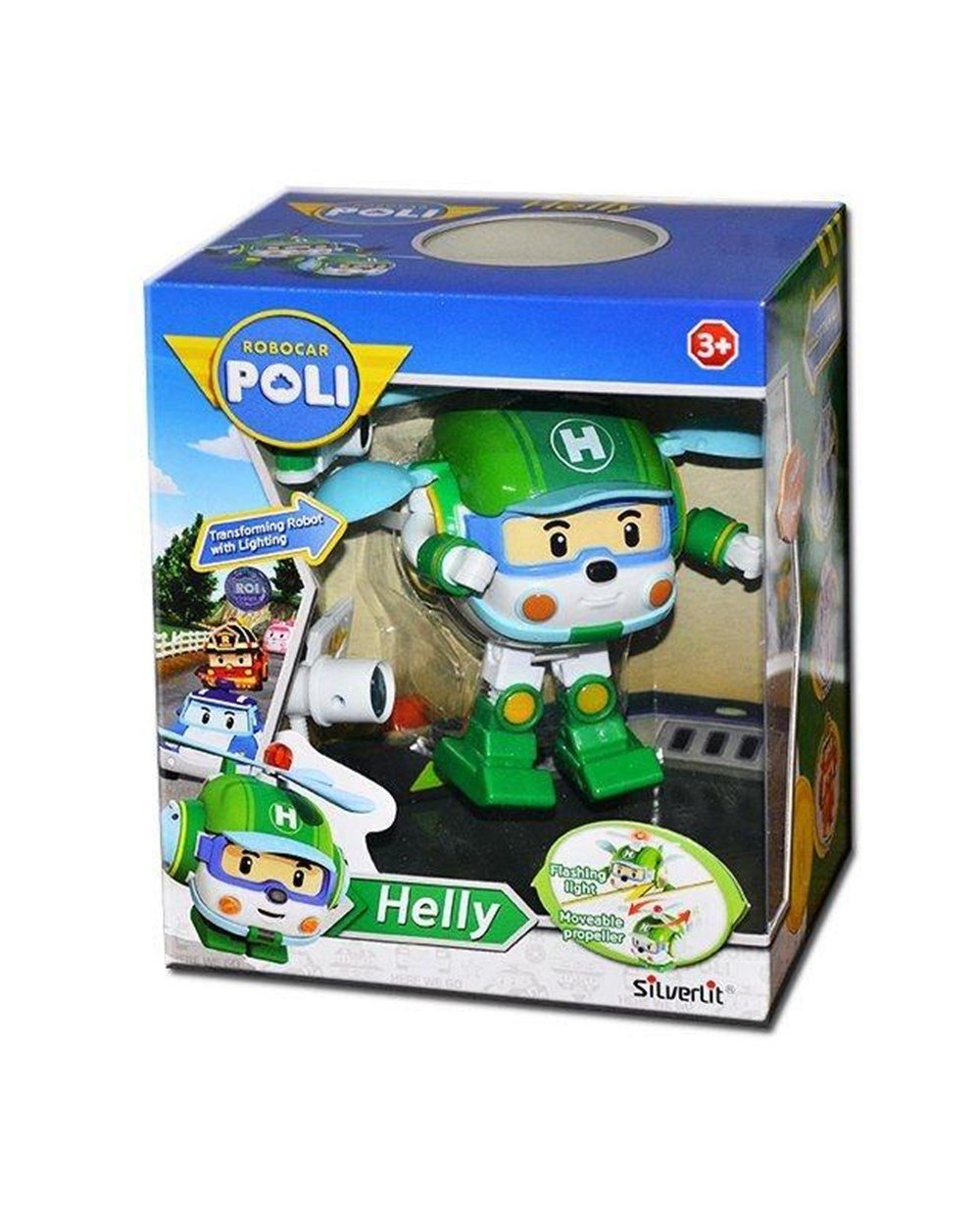 Breadcrumbut, Robocar Poli, Robocar Poli Işıklı Dönüşen Figür Helly 83096