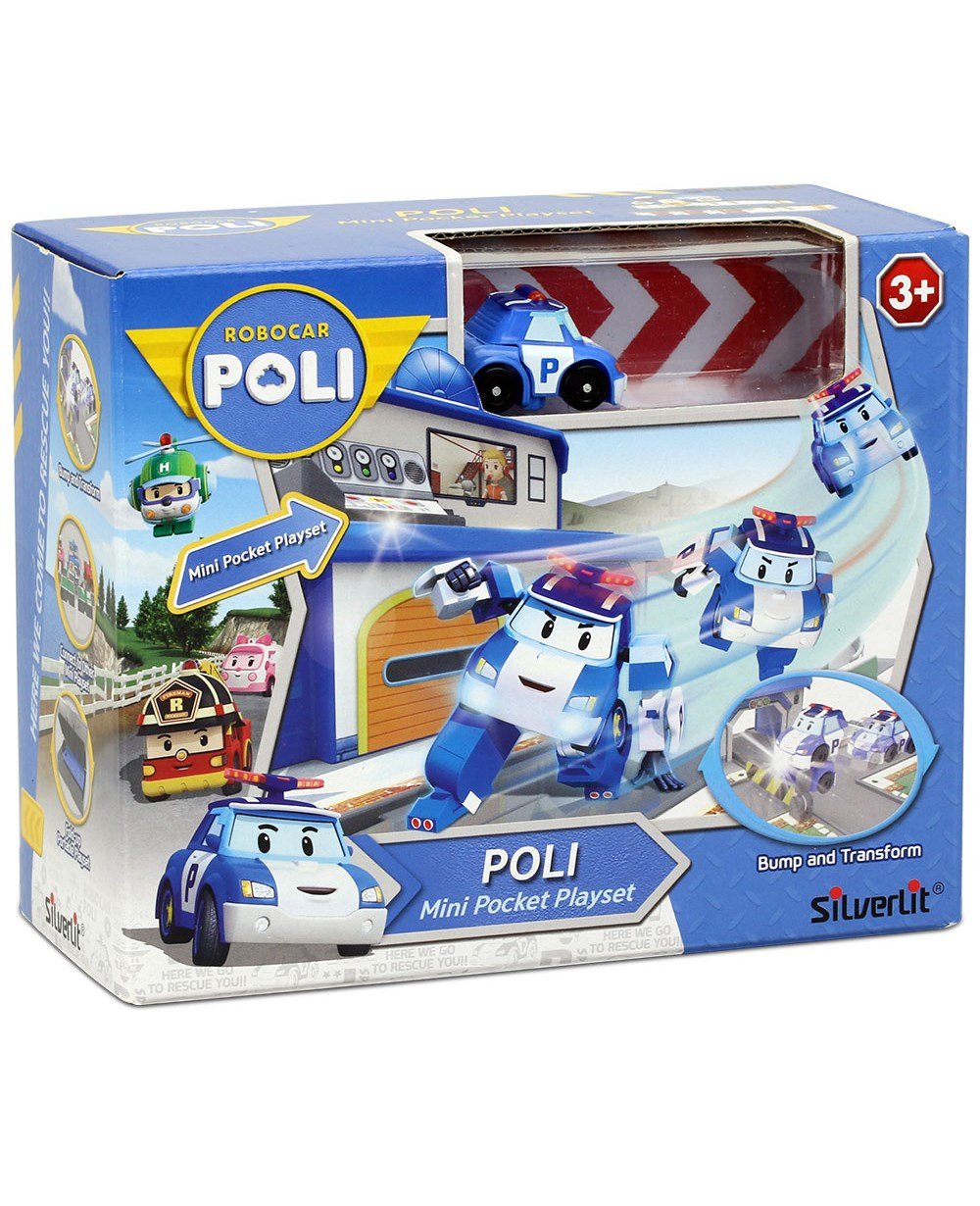 Breadcrumbut, Robocar Poli, Robocar Poli Mini Oyun Seti Poli 83362