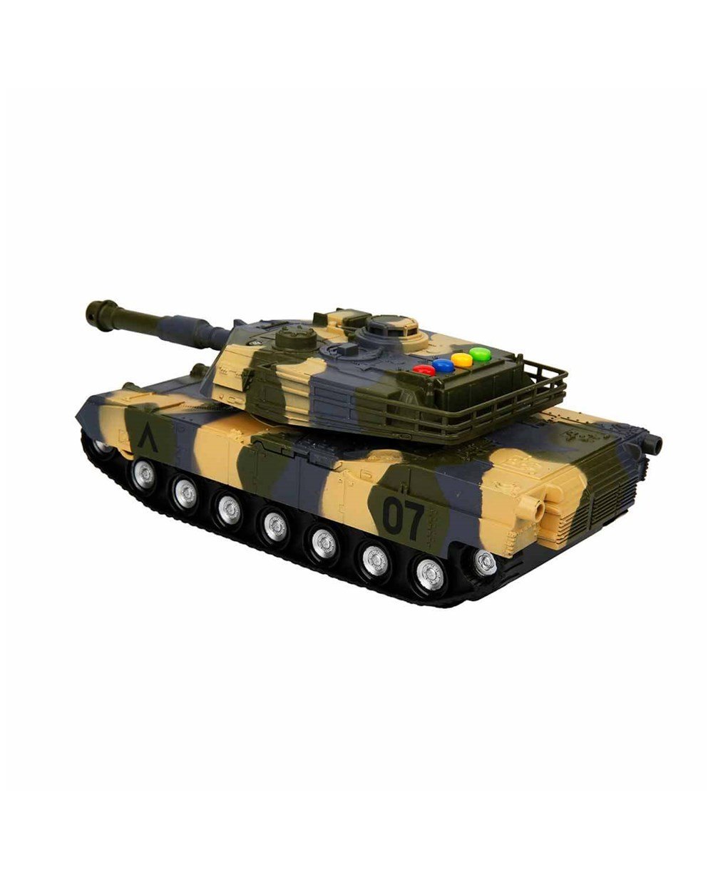 Breadcrumbut, Sunman, Sesli ve Işıklı Askeri Tank 27 cm 27073 Yeşil