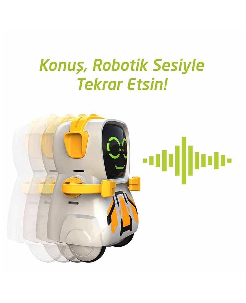 Breadcrumbut, SİLVERLİT, Silverlit Pokibot Robot 80431 Sarı