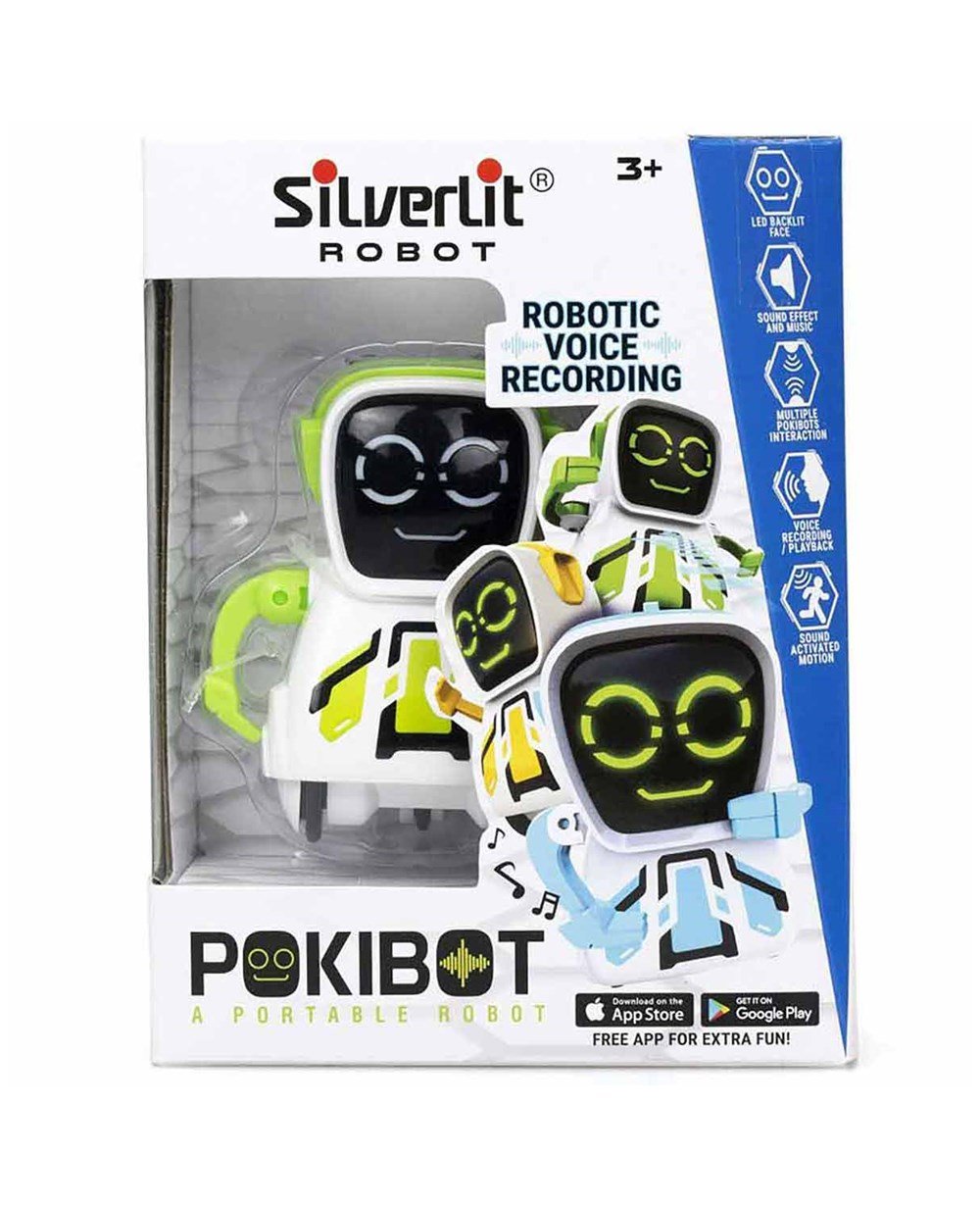 Breadcrumbut, SİLVERLİT, Silverlit Pokibot Robot 80431 Yeşil