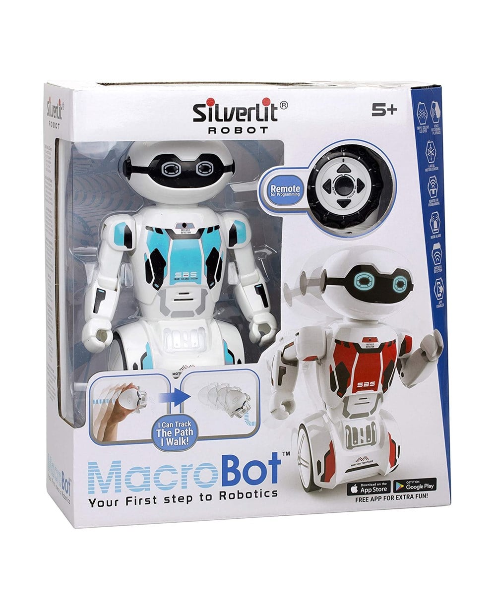 Breadcrumbut, SİLVERLİT, Silverlit Robot MacroBot Kumandalı 88045 Mavi 80455