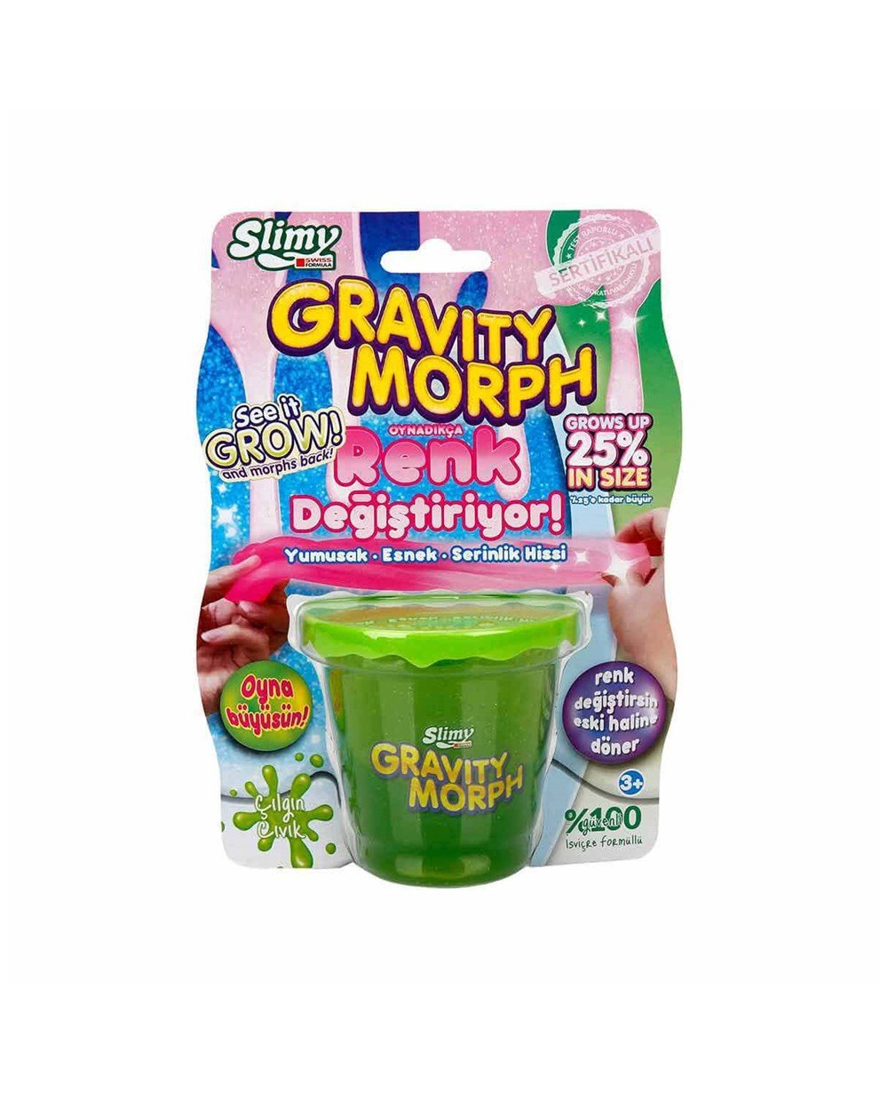 Breadcrumbut, Slimy, Slimy Gravity Morph Renk Değiştiren Slime 160 gr. - Yeşil 38602