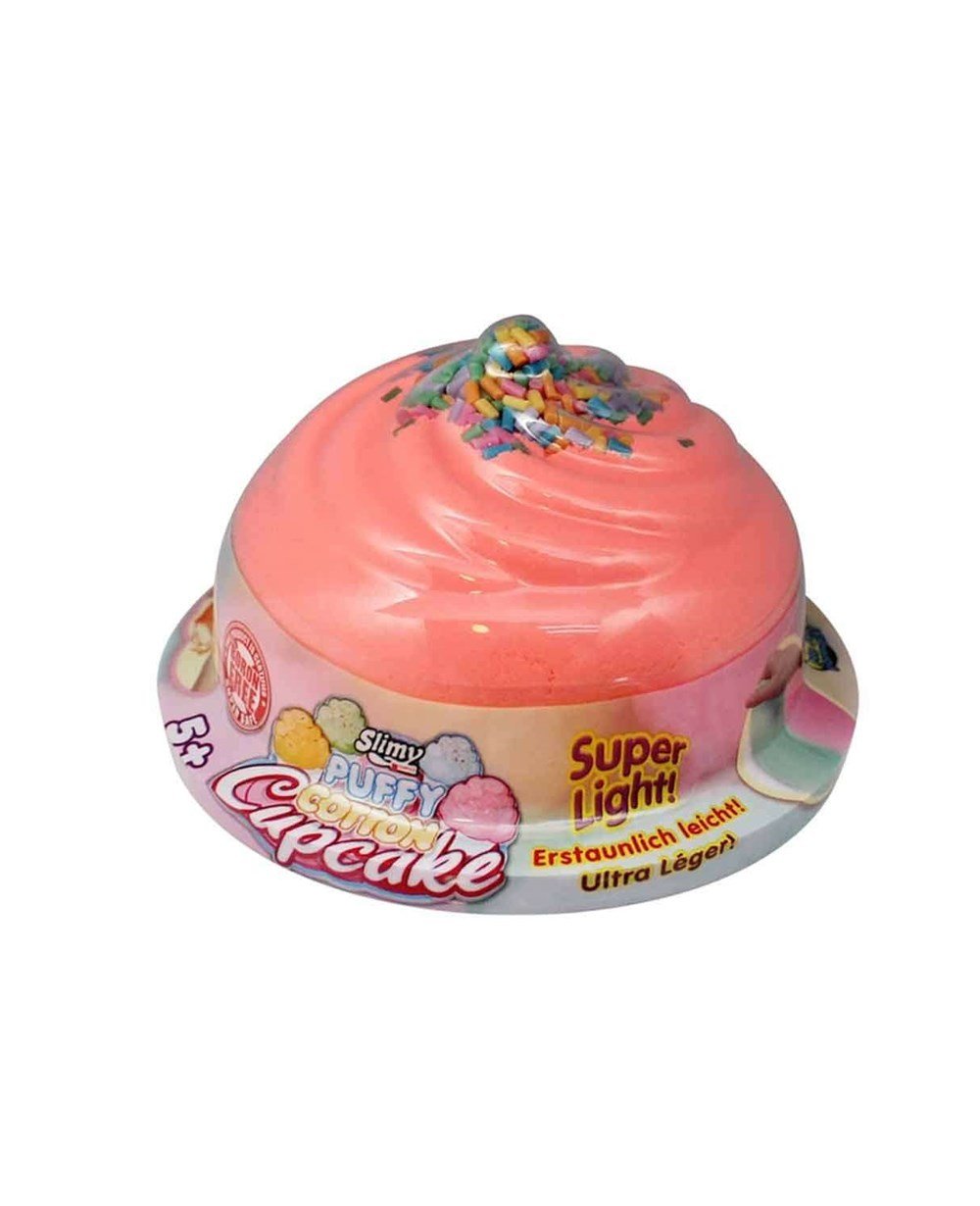 Breadcrumbut, Slimy, Slimy Puffy Coton Cupecake Slime 22 gr. - Turuncu 22601