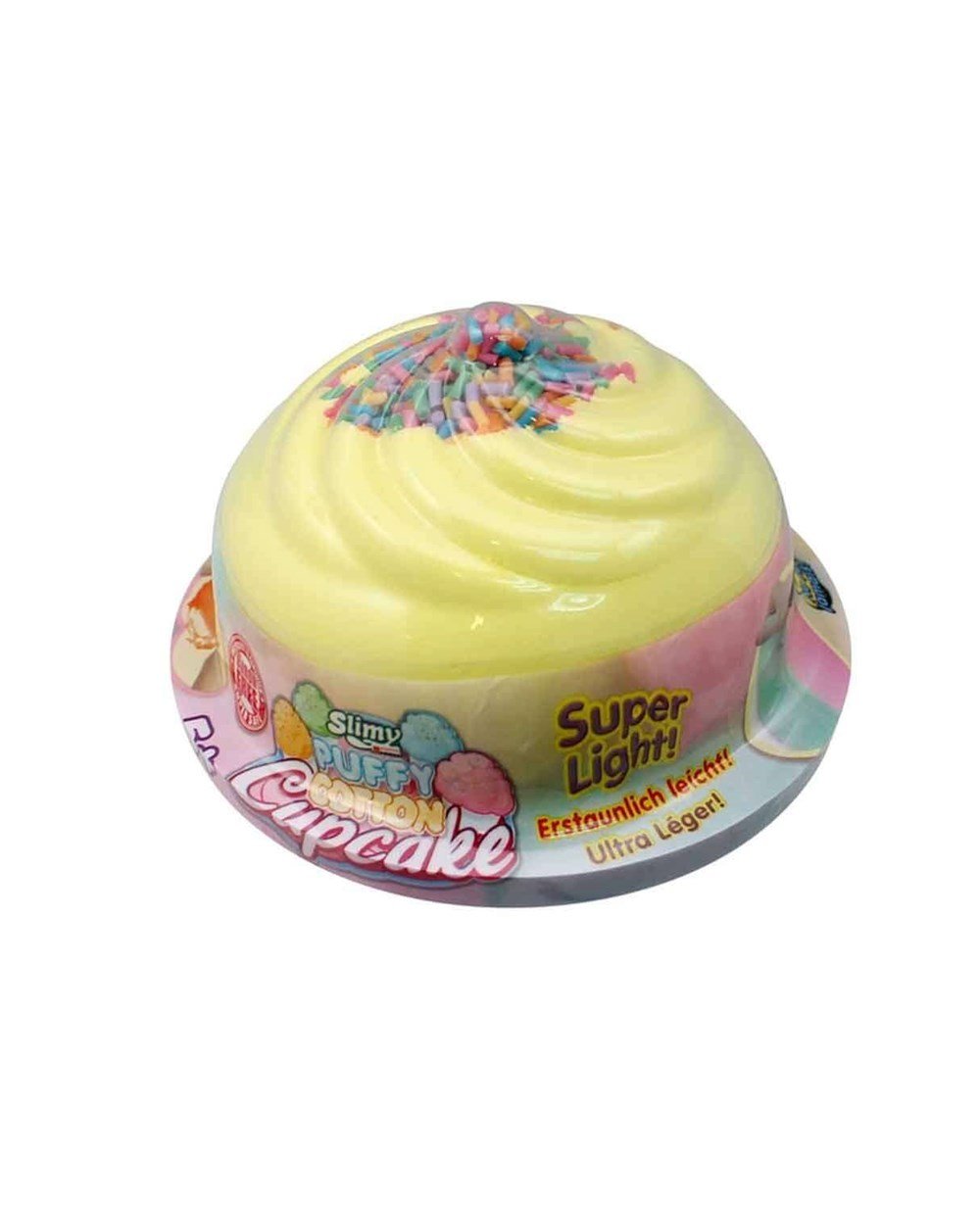 Breadcrumbut, Slimy, Slimy Puffy Coton Cupecake Slime 22 gr. - Sarı 22601