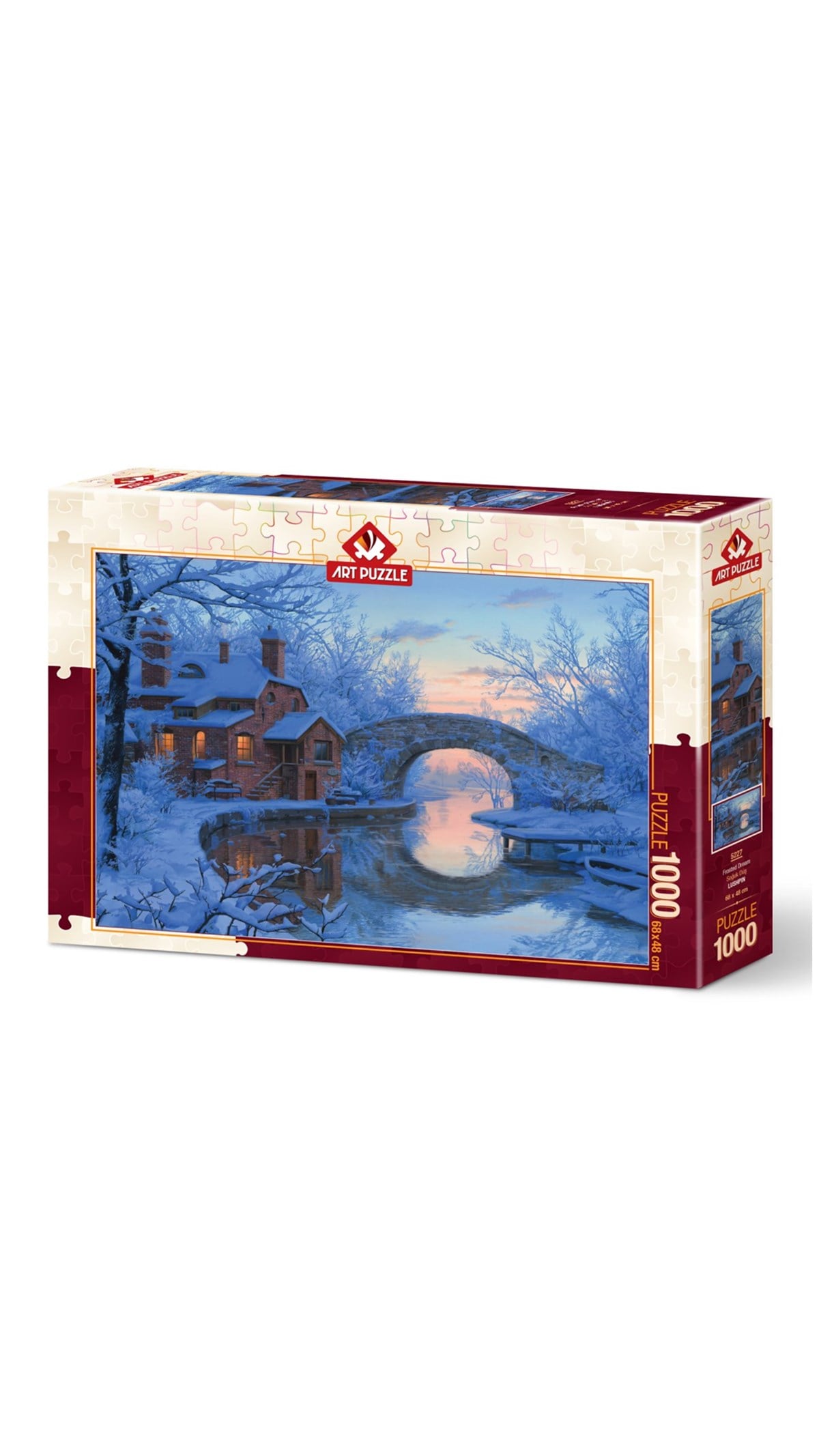 Breadcrumbut, ART PUZZLE, SOĞUK DÜŞ 1000 PARÇA 5227