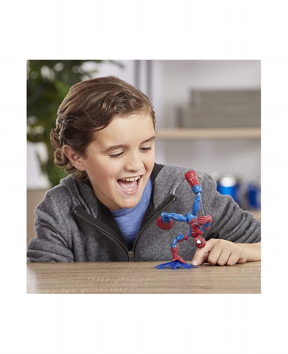 Breadcrumbut, AVENGERS, Spiderman Bend Flex Spiderman Figür E7686