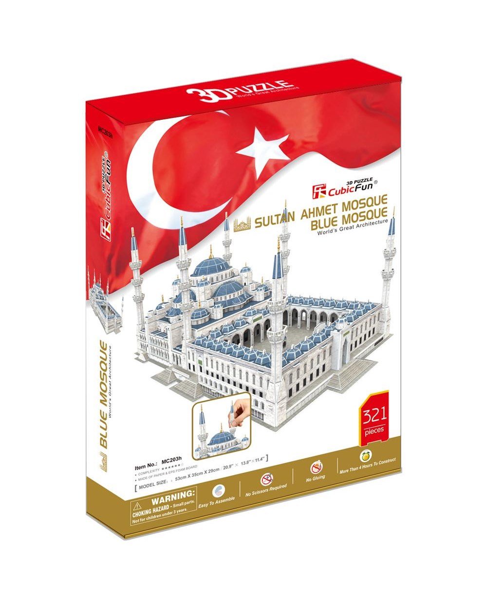 Breadcrumbut, Neco Toys, Sultan Ahmet Camii 3 D Puzzle