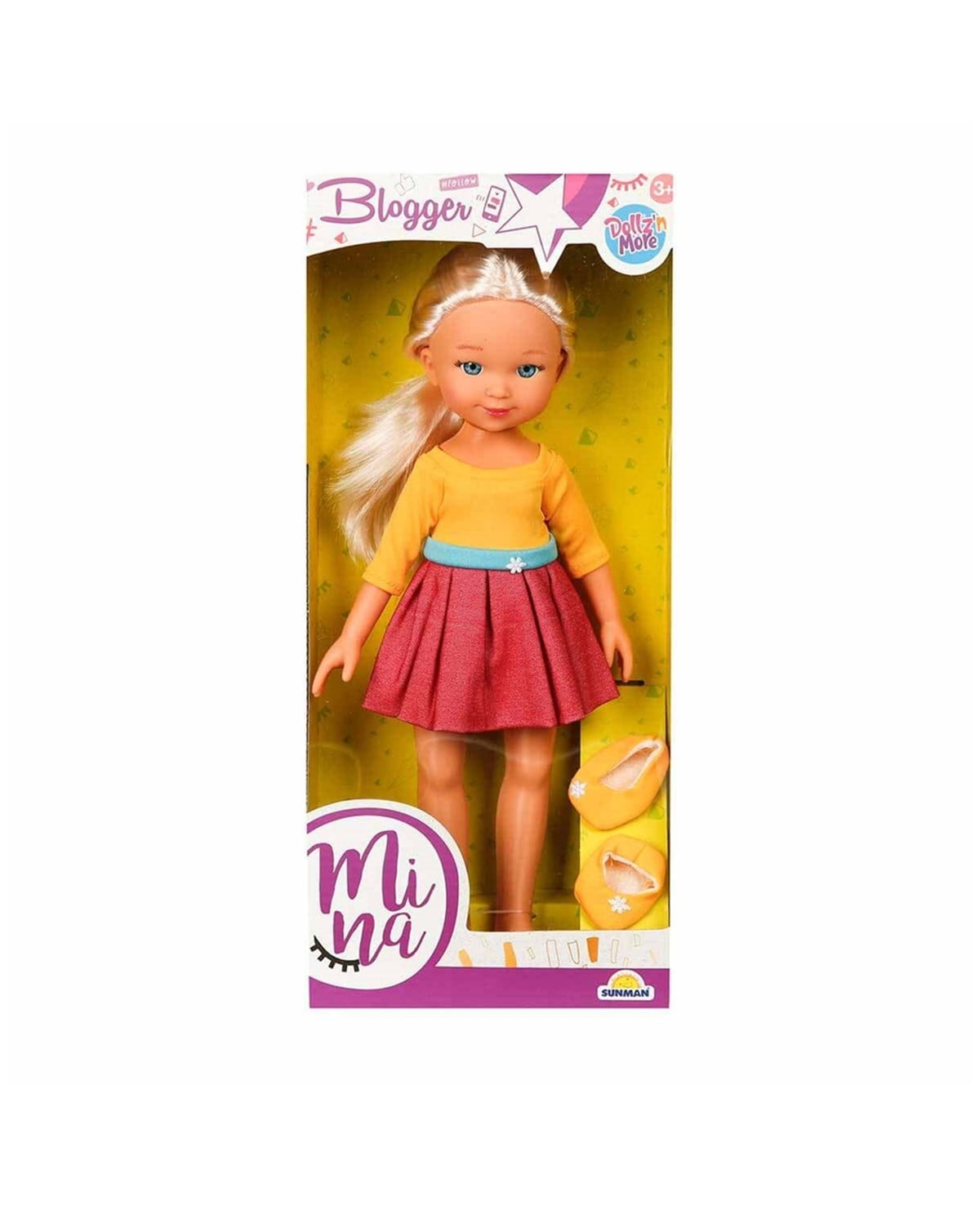 Breadcrumbut, Sunman, Sunman Dollz'n More Mina Bebek 35 cm Blogger