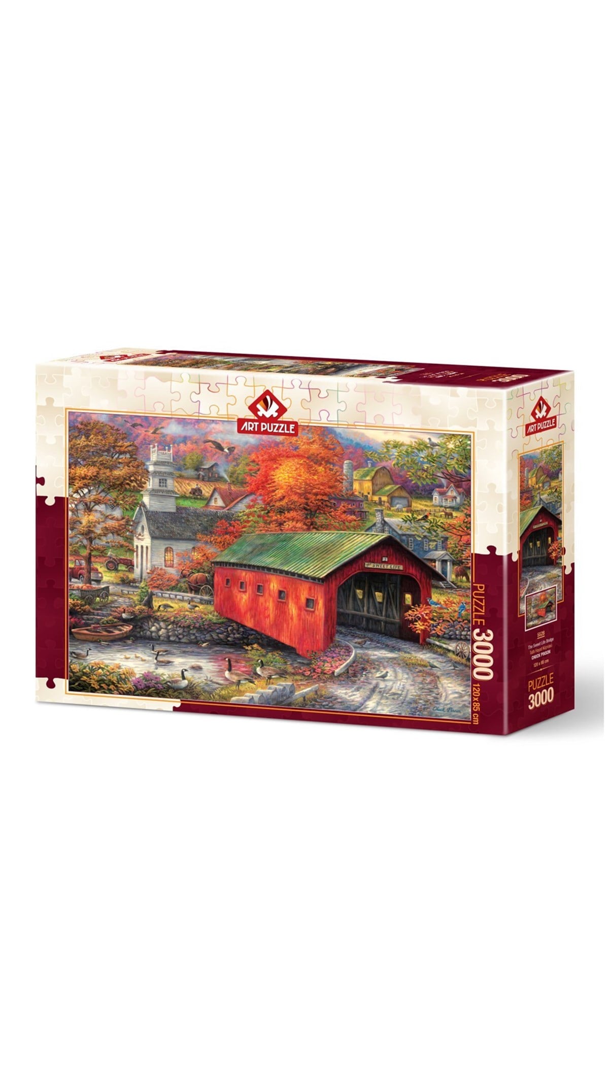 Breadcrumbut, ART PUZZLE, TATLI HAYAT KÖPRÜSÜ - 3000 PARÇA 5528