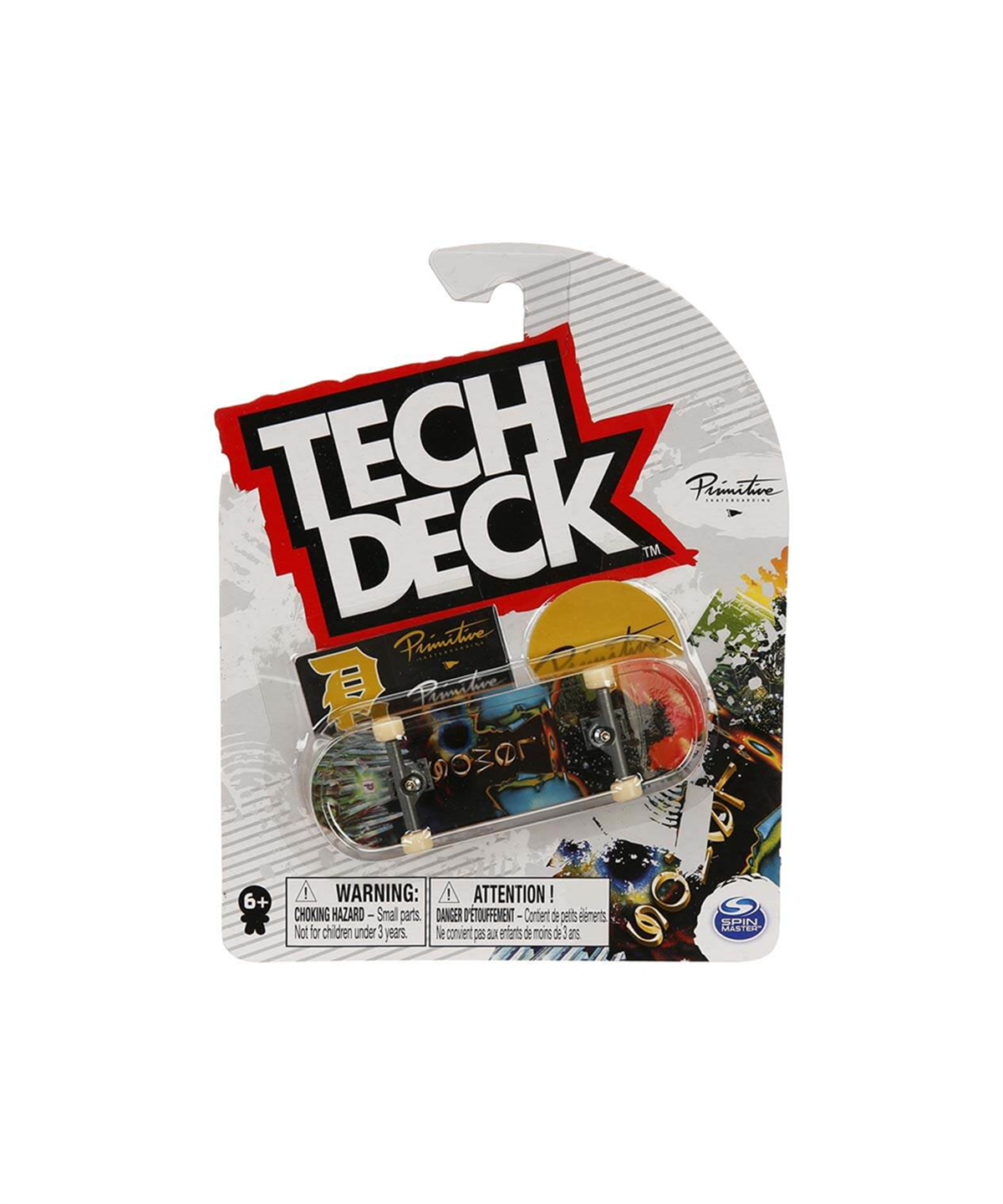 Breadcrumbut, Sunman, Tech Deck Parmak Kaykayı Tekli Paket 96 mm 91330 Primitive Lemos