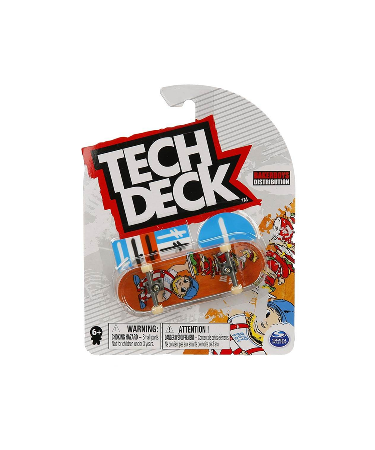 Breadcrumbut, Sunman, Tech Deck Parmak Kaykayı Tekli Paket 96 mm 91330 Bakerboys Distribution