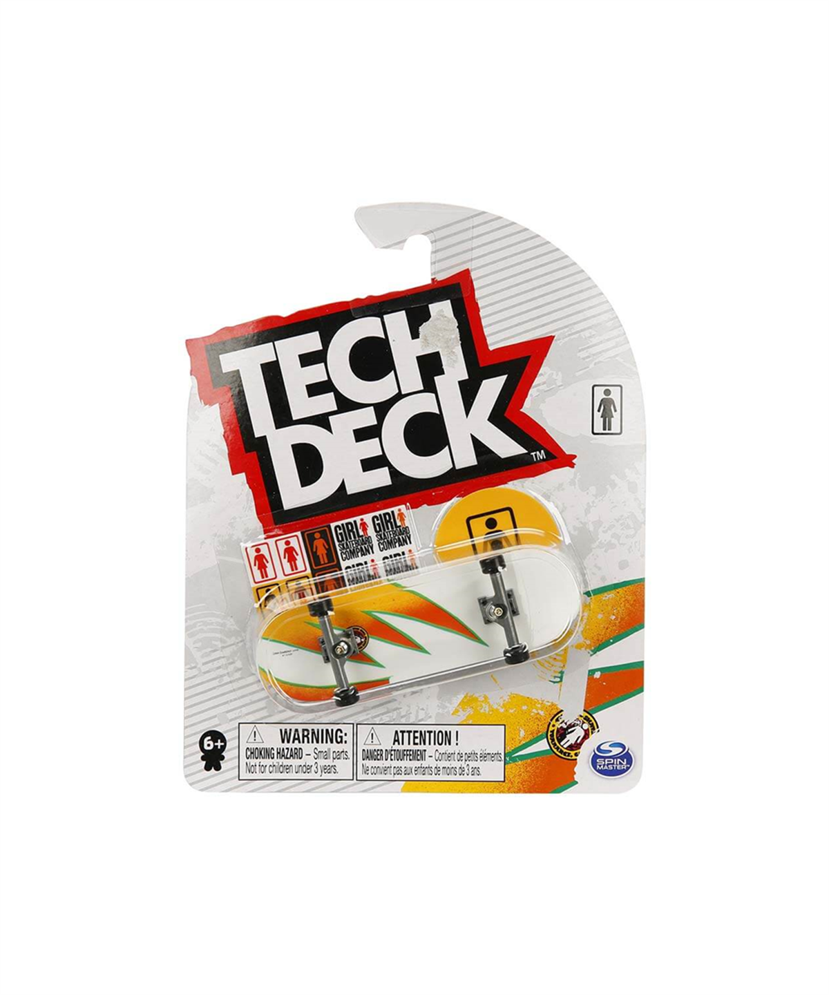 Breadcrumbut, Sunman, Tech Deck Parmak Kaykayı Tekli Paket 96 mm 91330 Girl Skateboard Company