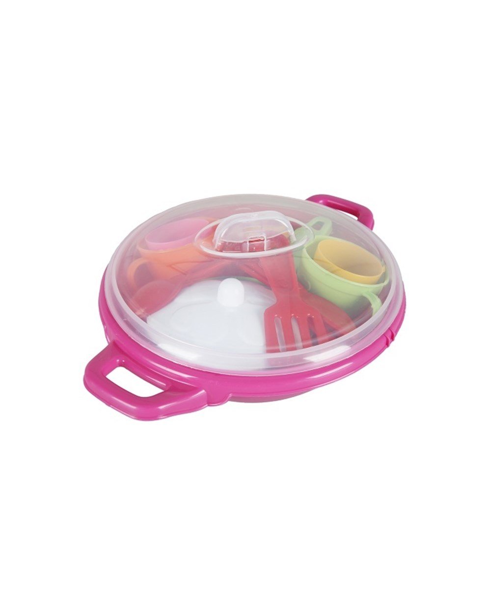 Breadcrumbut, Dede, TENCERE SET 14679 Pembe Mutfak Aletleri