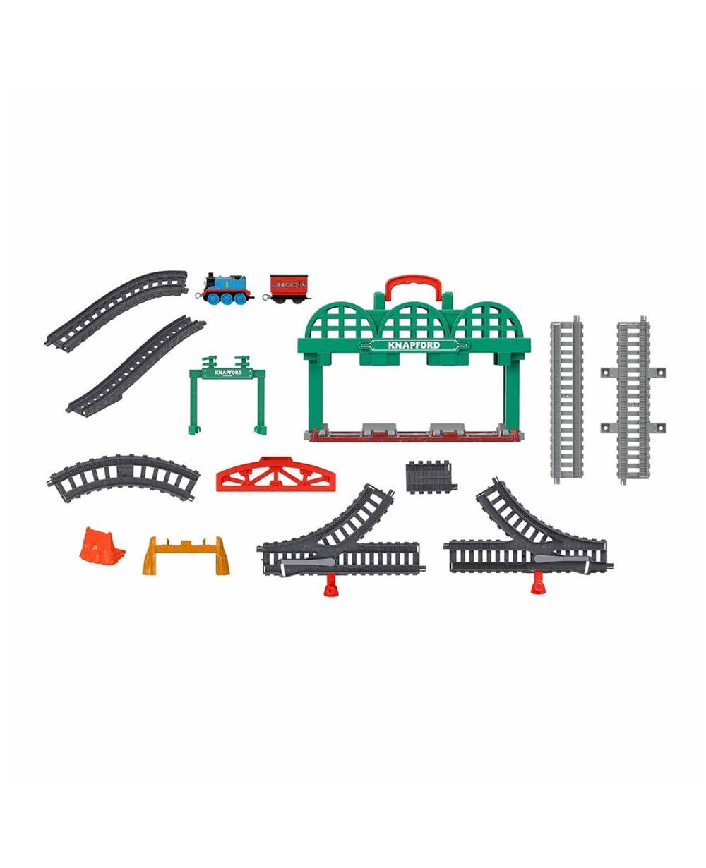 Breadcrumbut, Thomas ve Arkadaşları, Thomas Friends Knapford İstasyonu Oyun Seti Sür-Bırak Trenli GHK74