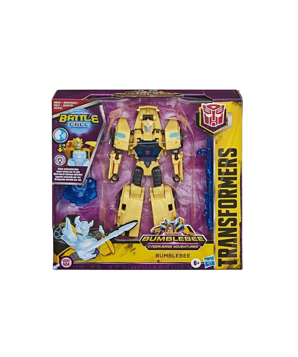 Breadcrumbut, Transformers, Transformers Bumblebee Cyberverse Maceraları Battle Call Figür E8227 E8373 Bumblebee