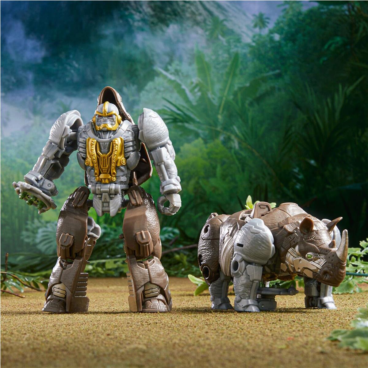 Breadcrumbut, Transformers, Transformers Movie 7 Rise of the Beasts Battle Changer F3896 F4606 Rhinox