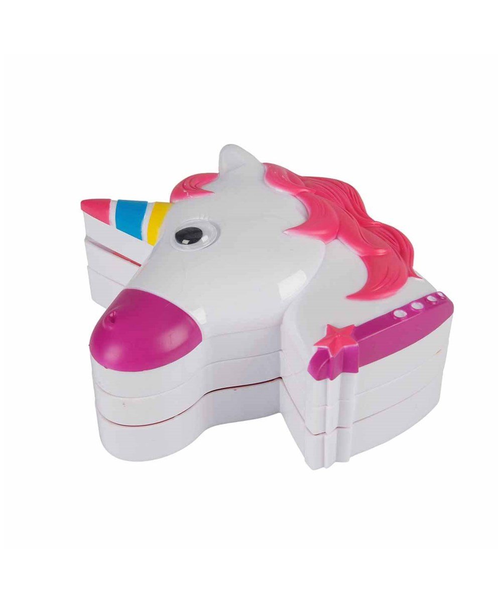Breadcrumbut, Sunman, Unicorn Şekilli 3 Katlı Makyaj Güzellik Seti