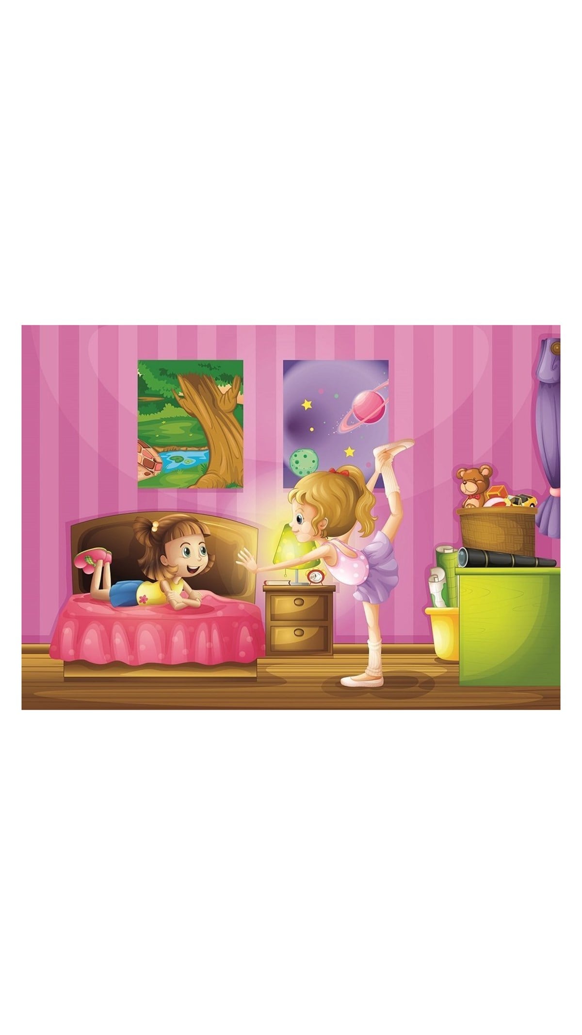 Breadcrumbut, ART PUZZLE, UYKU VAKTİ VE BALE PROVASI - 2x100 PARÇA 4518