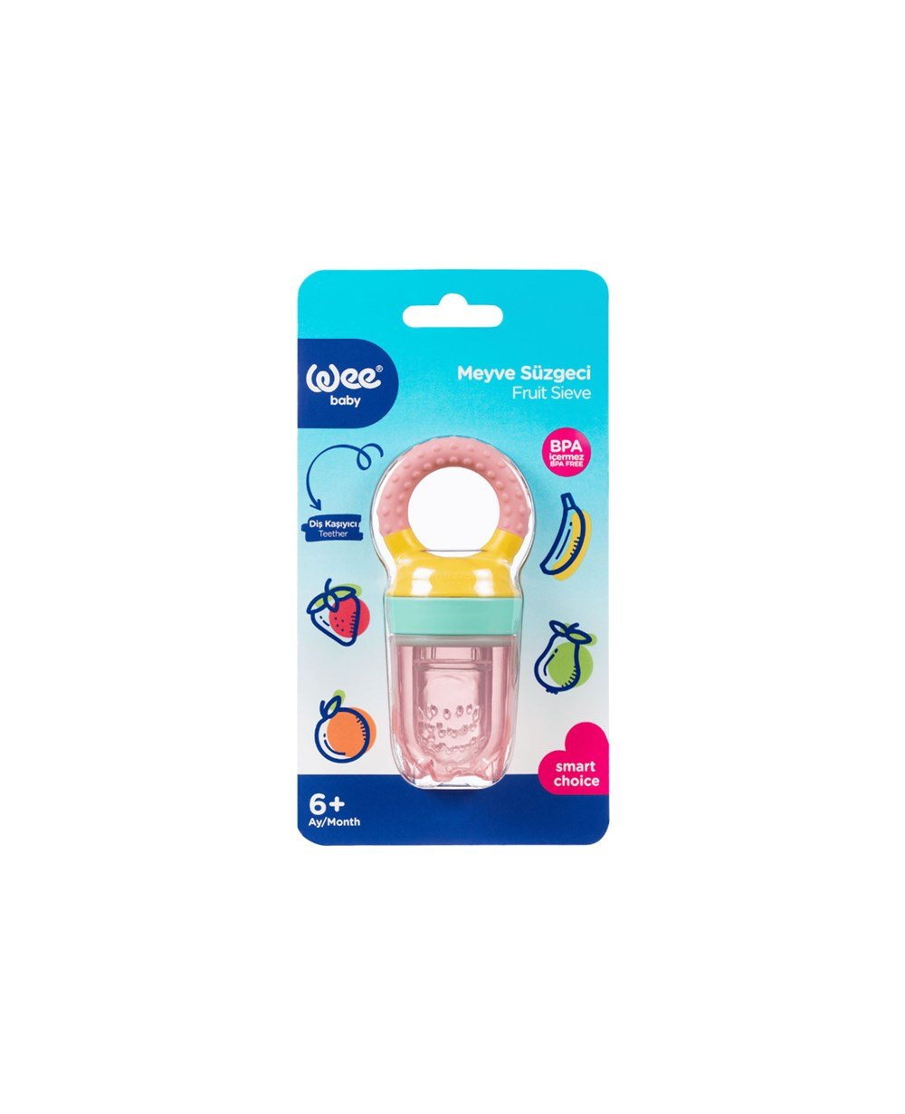 Breadcrumbut, WEE BABY, Wee Baby Meyve Süzgeci 02074 Pembe