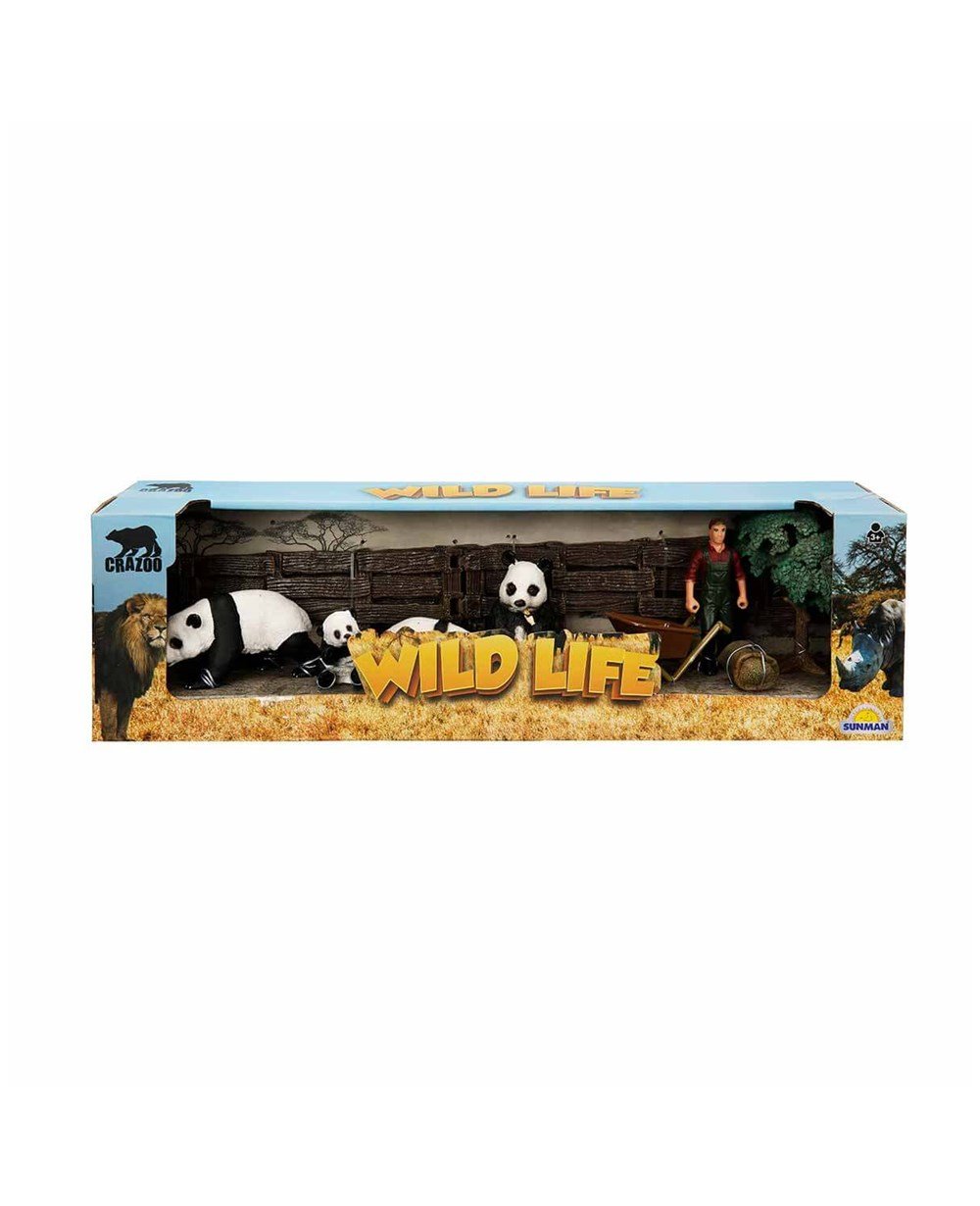 Breadcrumbut, Sunman, Wild Life Çiftlik Seti - Panda 26922