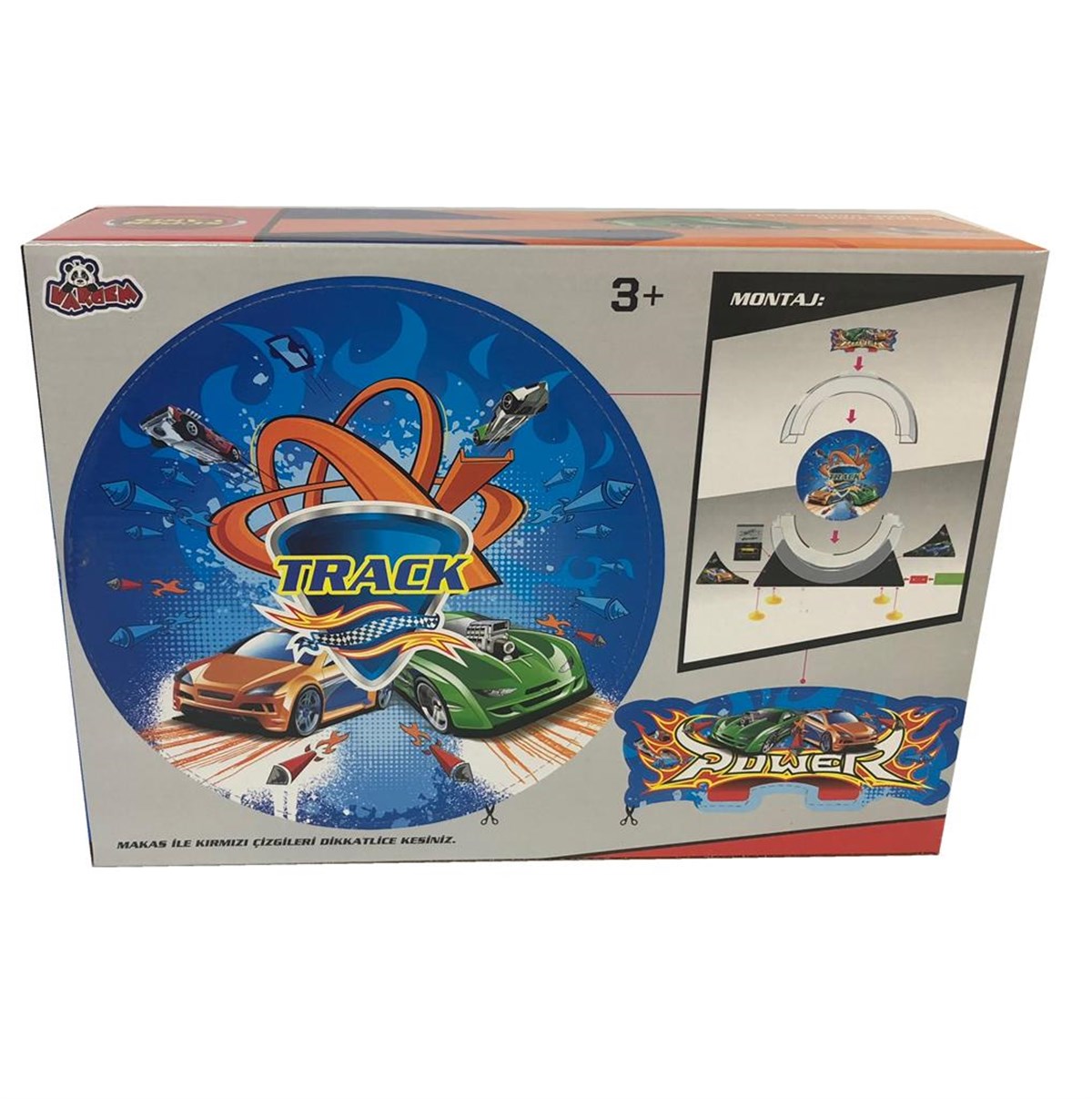 Çek Bırak Araçlı Çılgın Yarış Set (Süper Yarış) Vardem 6688