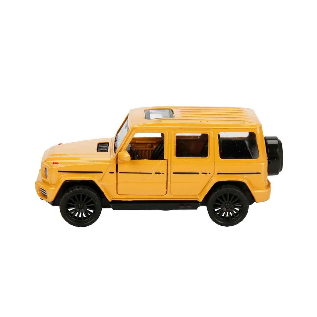 Çek-Bırak ve Sürmeli Arabalar, Sunman, 1:43 Maxx Wheels Premium Suv Araba 10 cm 39151 Sarı