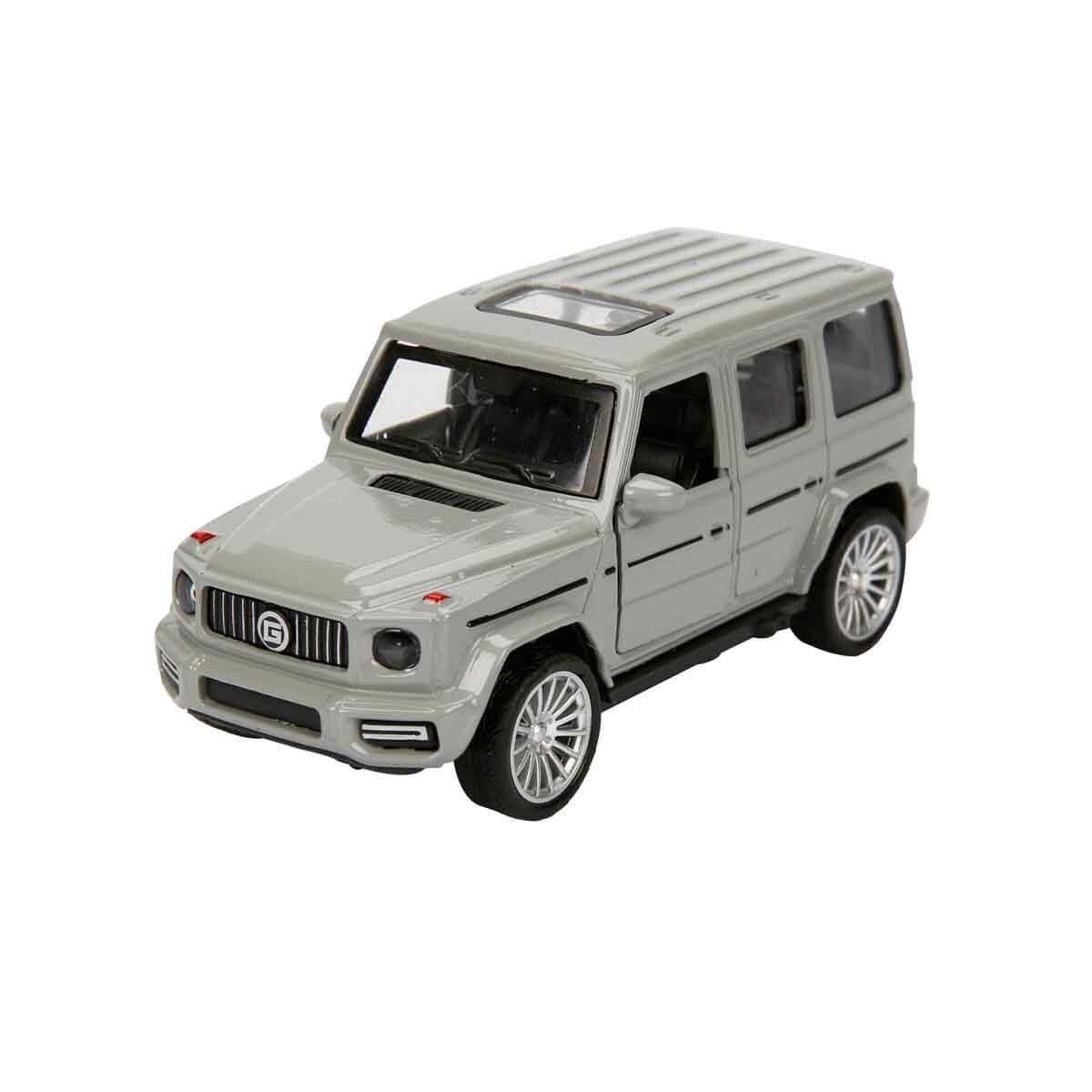 Çek-Bırak ve Sürmeli Arabalar, Sunman, 1:43 Maxx Wheels Premium Suv Araba 10 cm 39151 Gri