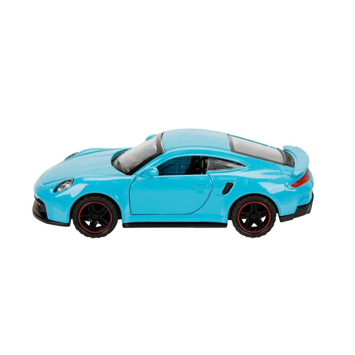 Çek-Bırak ve Sürmeli Arabalar, Sunman, 1:43 Maxx Wheels Spor Araba 9 cm 39120 Mavi