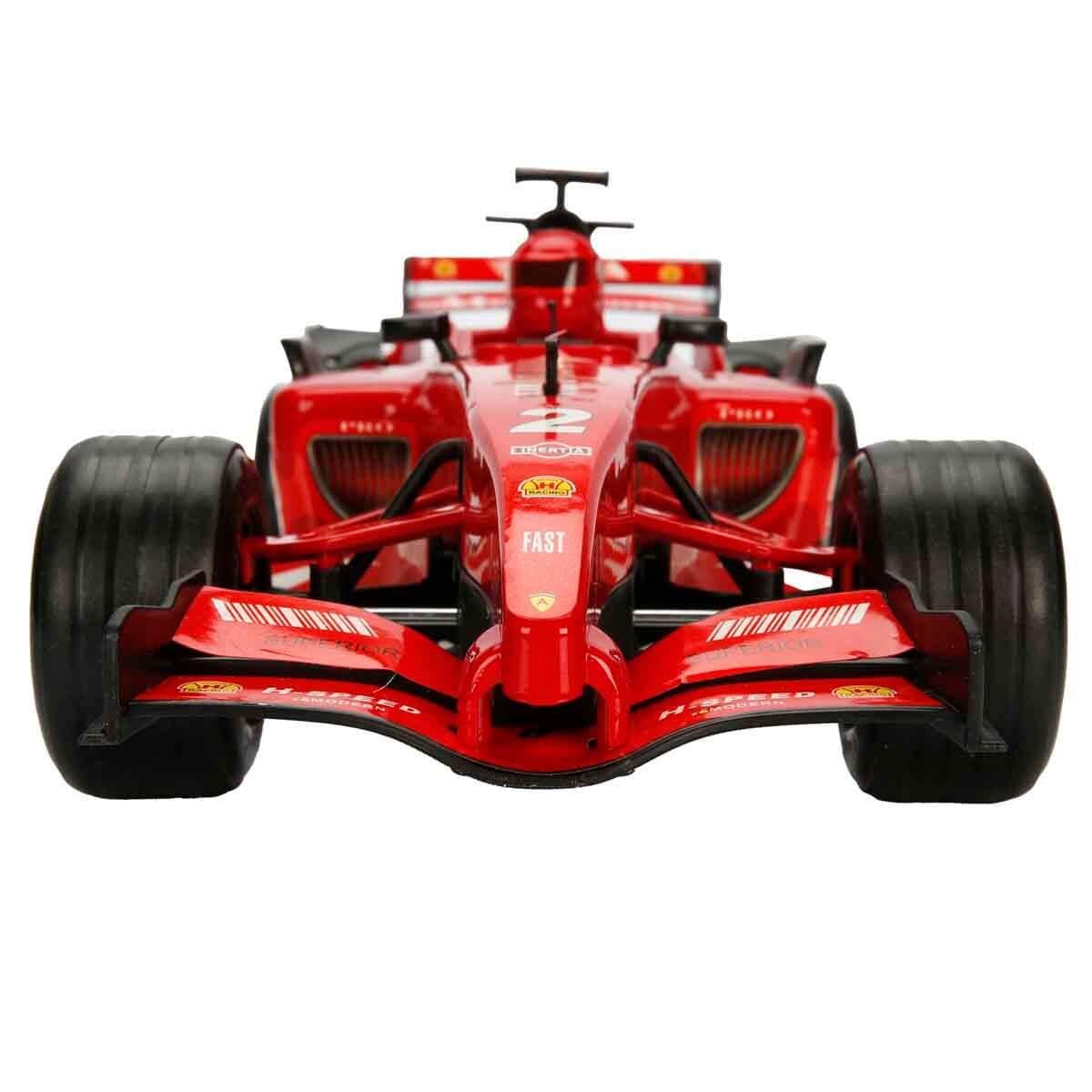 Çek-Bırak ve Sürmeli Arabalar, Sunman, 1:9 Sesli ve Işıklı Formula Friction Araba 42 cm 00910 Kırmızı