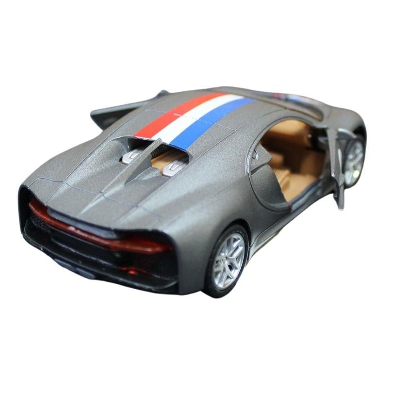 Çek-Bırak ve Sürmeli Arabalar, Ceren, CTOY 1:32 Çek Bırak Kapıları Açılan Spor Araba 63261 Gri