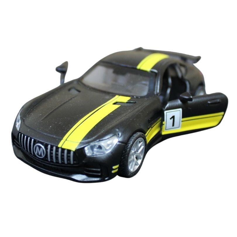 Çek-Bırak ve Sürmeli Arabalar, Ceren, CTOY 1:32 Çek Bırak Kapıları Açılan Spor Araba 63261 Siyah