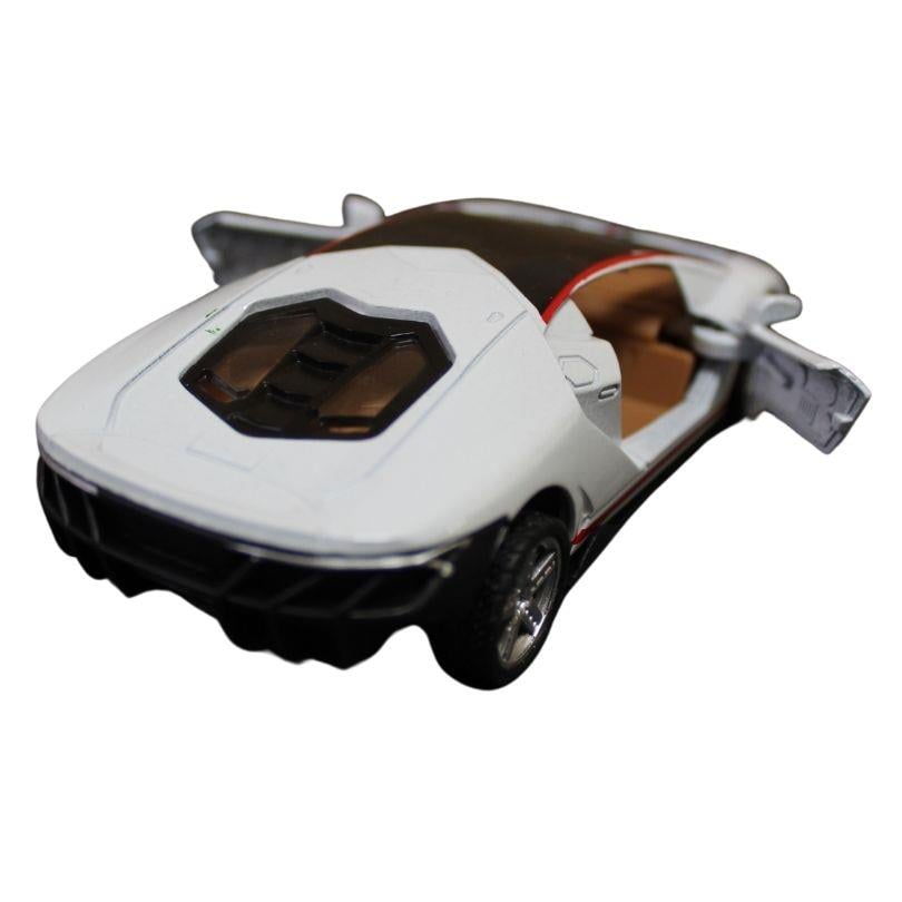 Çek-Bırak ve Sürmeli Arabalar, Ceren, CTOY 1:32 Çek Bırak Kapıları Açılan Spor Araba 63261 Beyaz