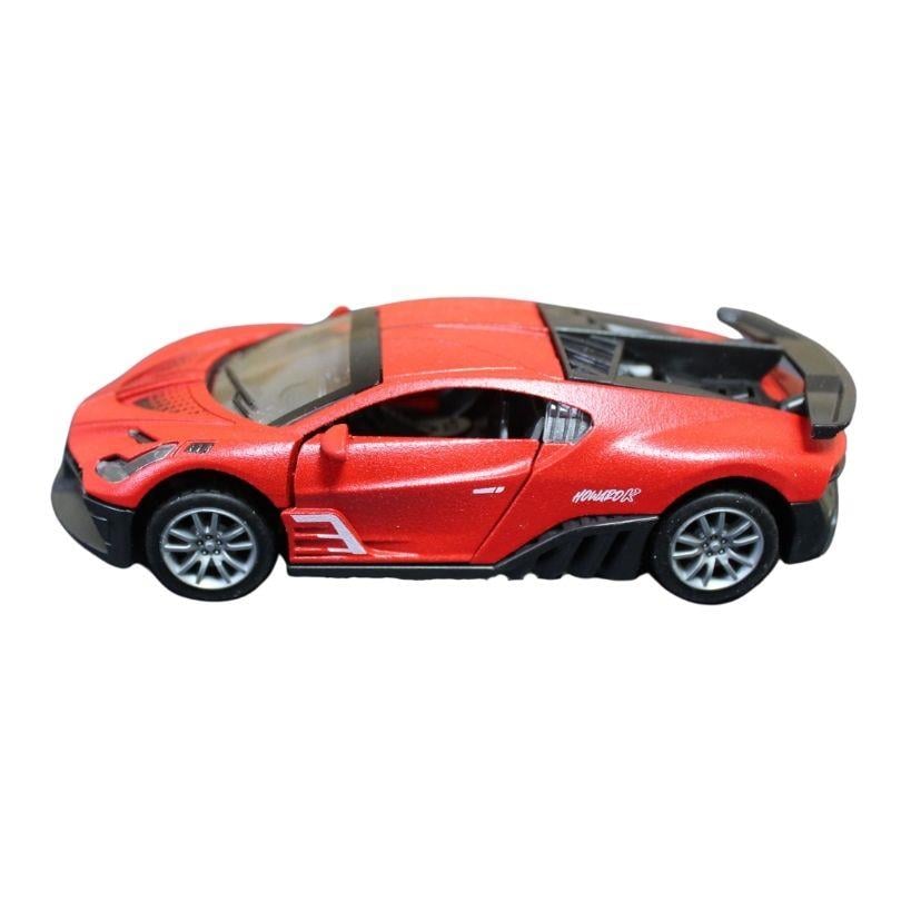 Çek-Bırak ve Sürmeli Arabalar, Ceren, CTOY 1:32 Çek Bırak Kapıları Açılabilen Bugo 73314 Kırmızı