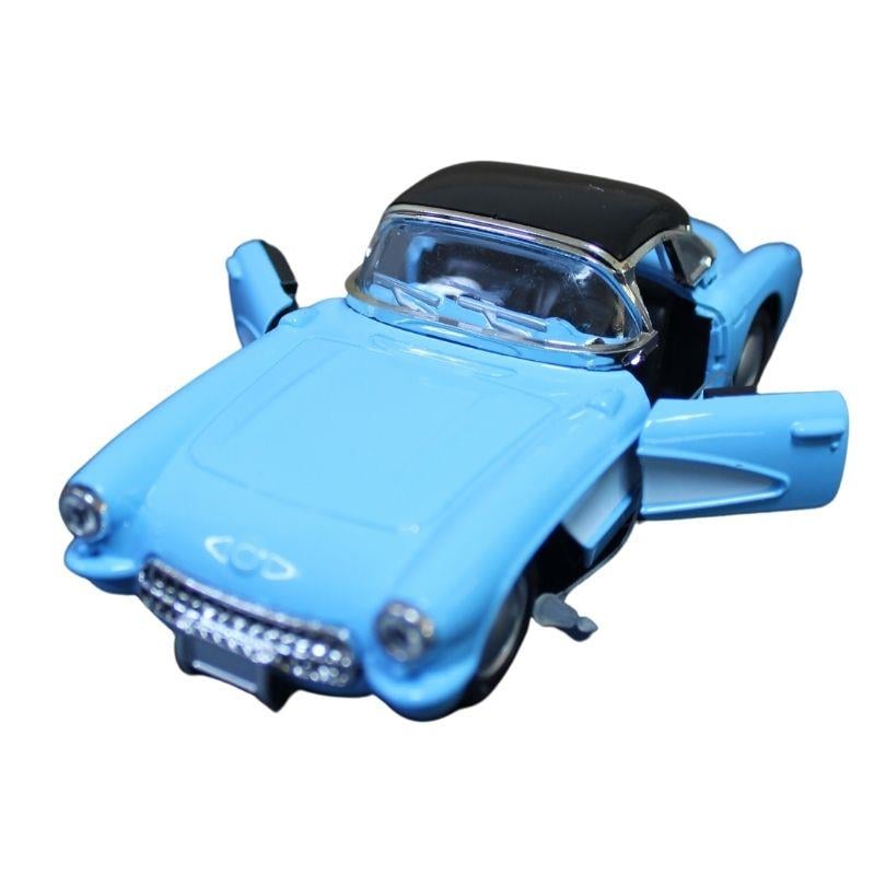 Çek-Bırak ve Sürmeli Arabalar, Ceren, CTOY 1:32 Çek Bırak Klasik Otomobil 66828 Mavi
