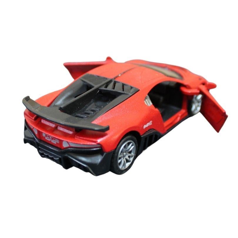 Çek-Bırak ve Sürmeli Arabalar, Ceren, CTOY 1:32 Çek Bırak Kapıları Açılabilen Bugo 73314 Kırmızı