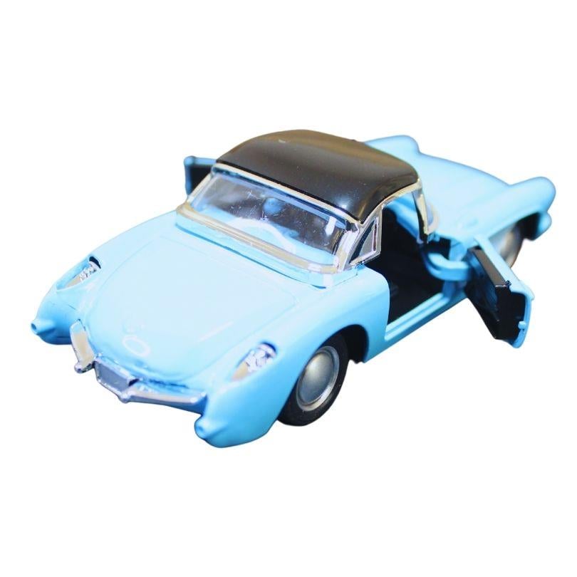 Çek-Bırak ve Sürmeli Arabalar, Ceren, CTOY 1:32 Çek Bırak Klasik Otomobil 66828 Mavi