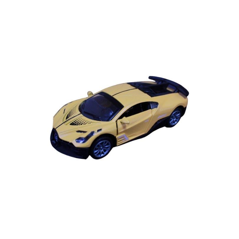 Çek-Bırak ve Sürmeli Arabalar, Ceren, CTOY 1:32 Çek Bırak Kapıları Açılabilen Bugo 73314 Sarı