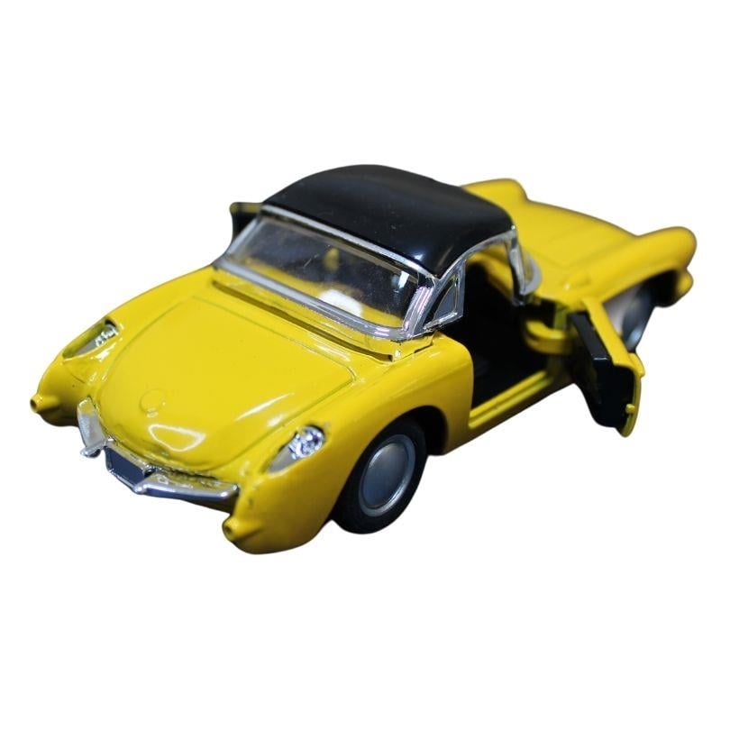 Çek-Bırak ve Sürmeli Arabalar, Ceren, CTOY 1:32 Çek Bırak Klasik Otomobil 66828 Sarı